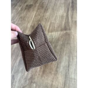 Tarte Cosmetic Pouch Bag Brown Gold